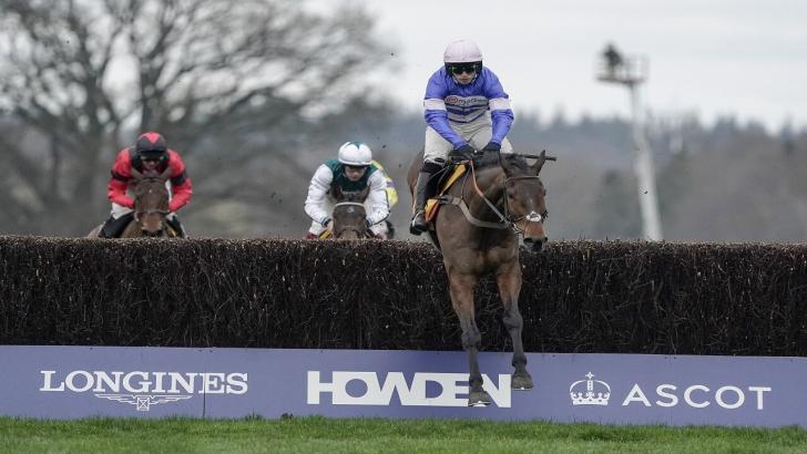 Pic D'Orhy in action at Ascot